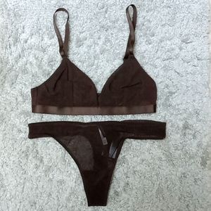 *Final Price* NWT Express Mesh Bra & Thong Panty Matching Set